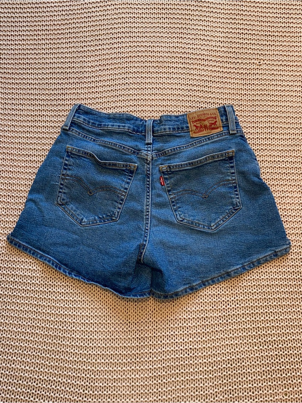 ✰ Levi's A Line Blue Denim Shorts ✰